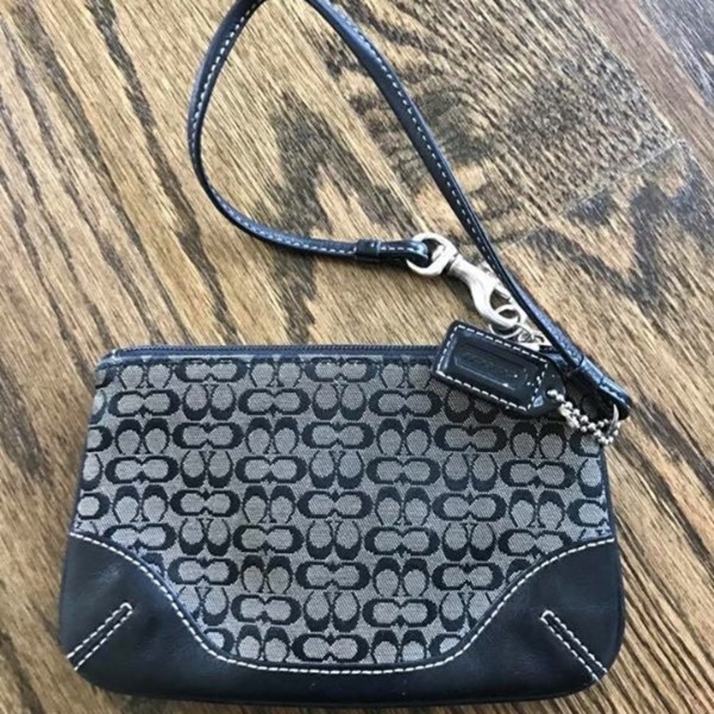 Authentic Coach Wristlet
